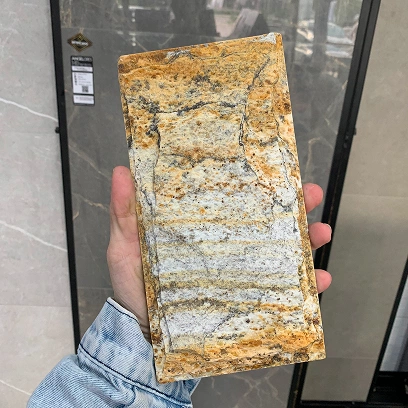 PEDRA LAJINHA ALMOFADINHA amarelo envelhecida