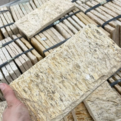 PEDRA LAJINHA lisa amarelo ouro